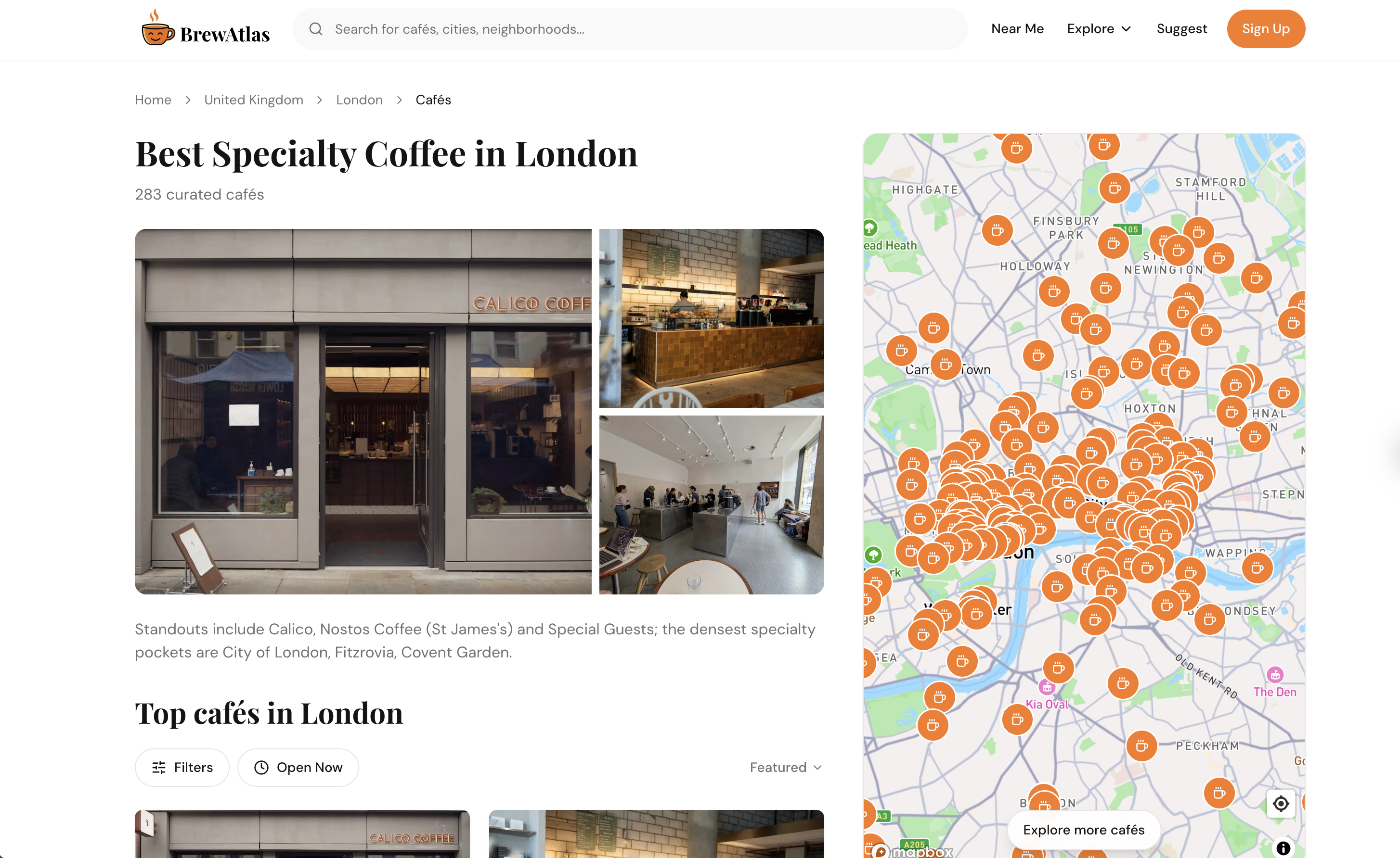 New Look: City Pages, Header & Footer