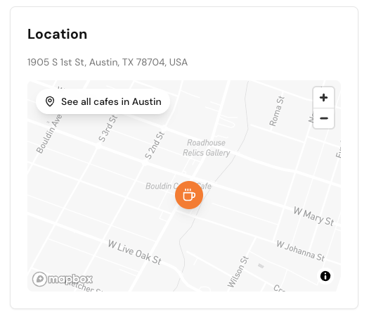 Explore City Map from Any Café